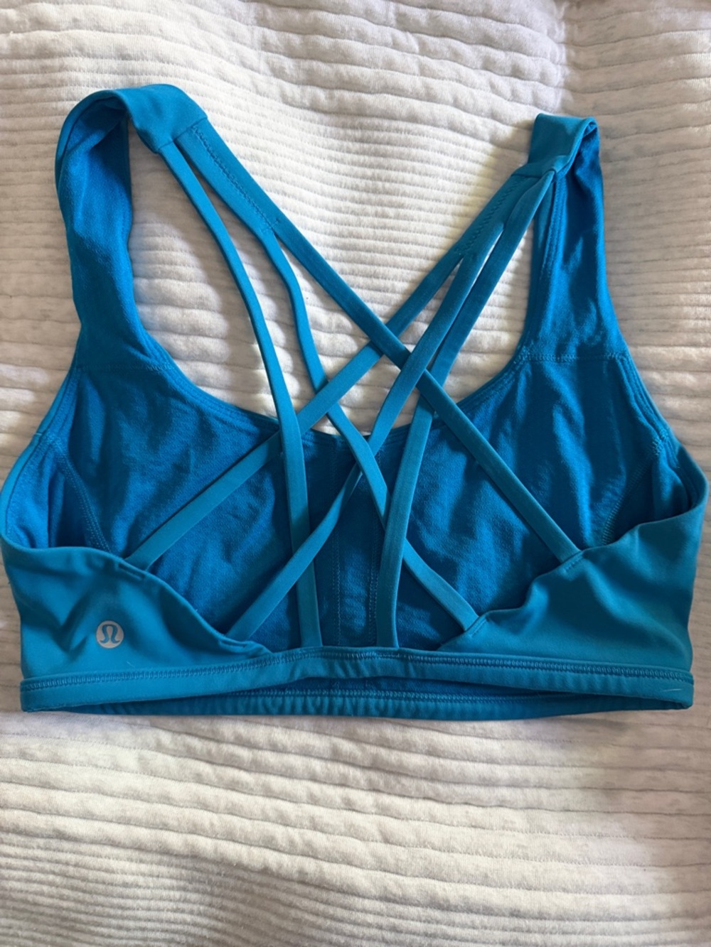 Lululemon Teal Blue Sports Bra - Size 6
